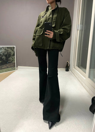 BELTED FIELD JACKET