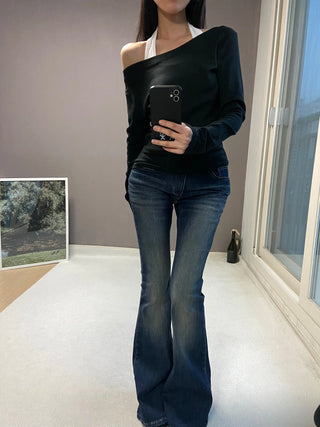 CAT LOW BOOTSCUT PANTS