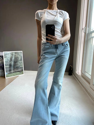 MEGAN LOW BOOTSCUT PANTS