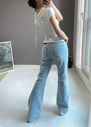 MEGAN LOW BOOTSCUT PANTS