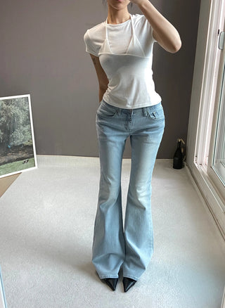 MEGAN LOW BOOTSCUT PANTS