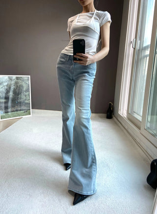 MEGAN LOW BOOTSCUT PANTS