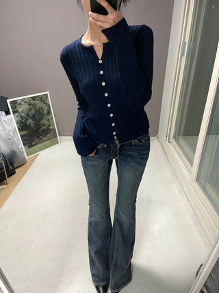 BETTY LOWRISE BOOTSCUT PANTS