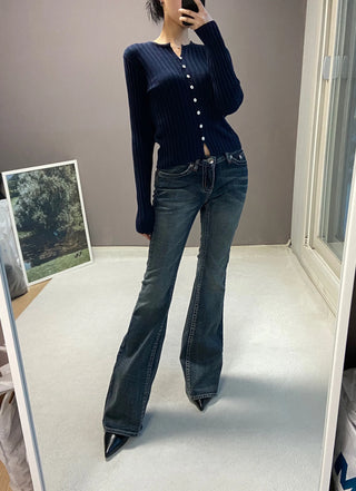 BETTY LOWRISE BOOTSCUT PANTS