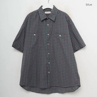 Bold check shirt