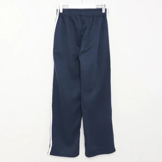 Fleece-lined wide-leg pants