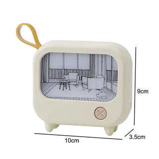 TV Painting Night Light