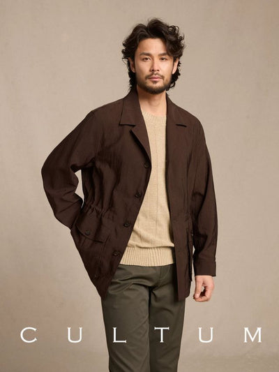 [CULTUM] Lightweight UV-Protective Safari Jacket