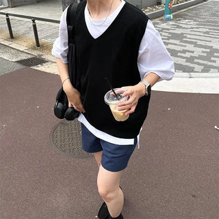 that linen vest