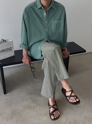 Weekly Pocket Pigment Shirt