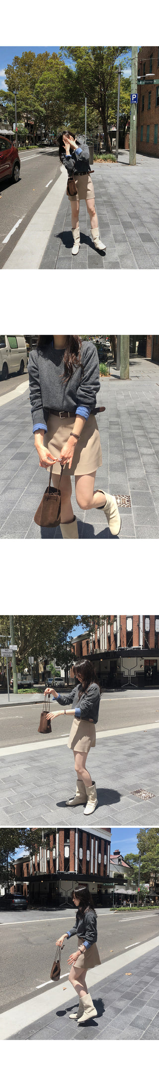 Clean Fit Mini Skirt