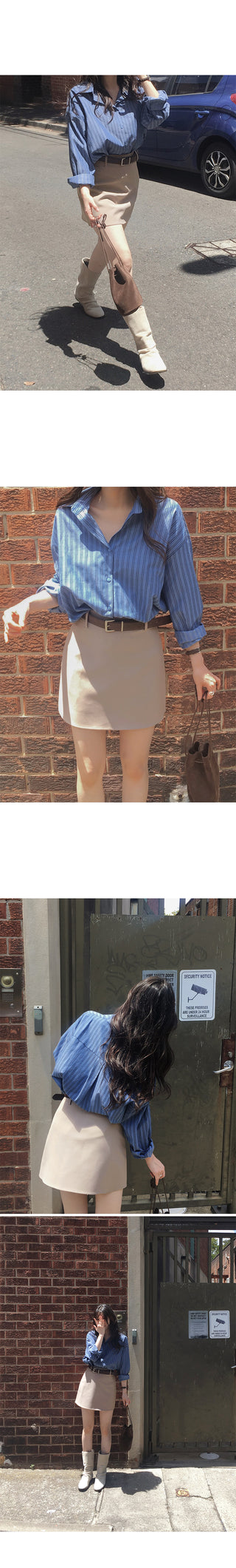Clean Fit Mini Skirt