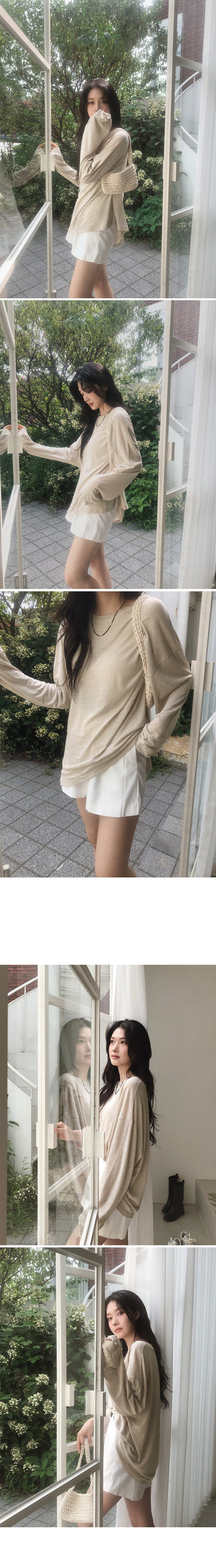 Sweat Linen T-Shirt - 4 Colors