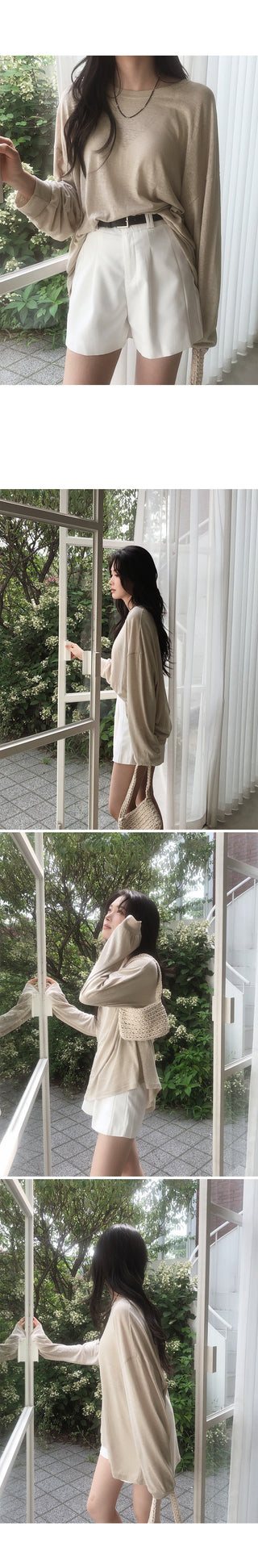 Sweat Linen T-Shirt - 4 Colors
