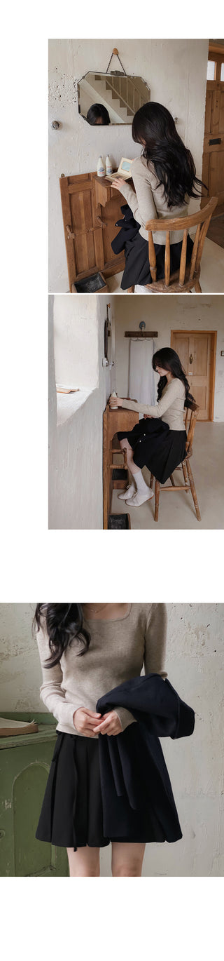 Semi-square knit