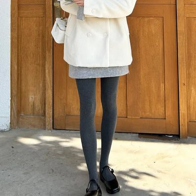 [Leg Correction] Cotton Long Tights