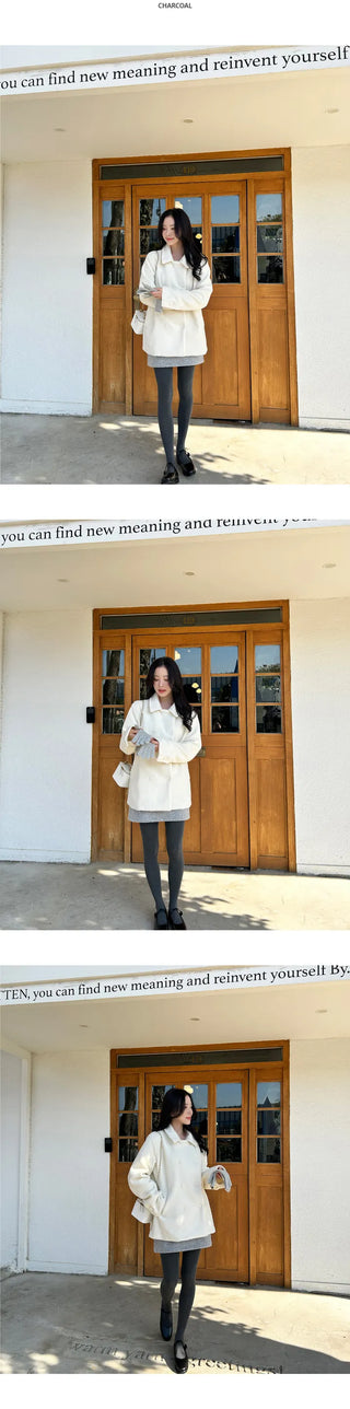 [Leg Correction] Cotton Long Tights
