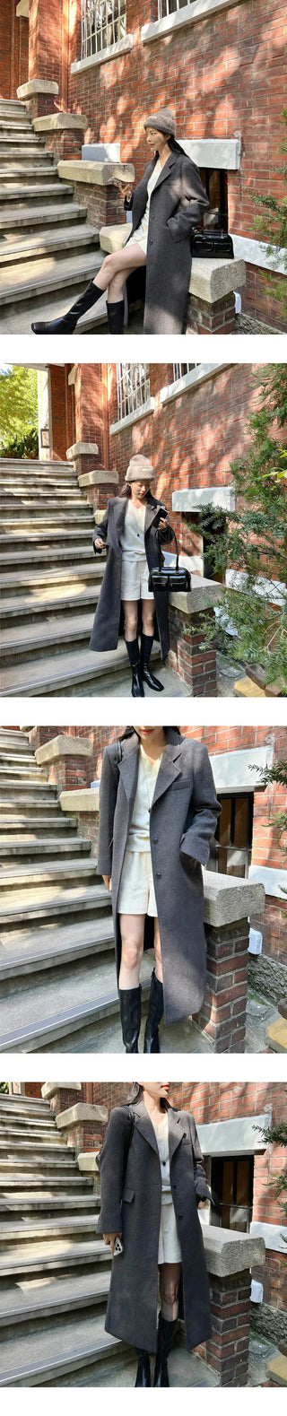 [A-line] Corduroy banding shorts