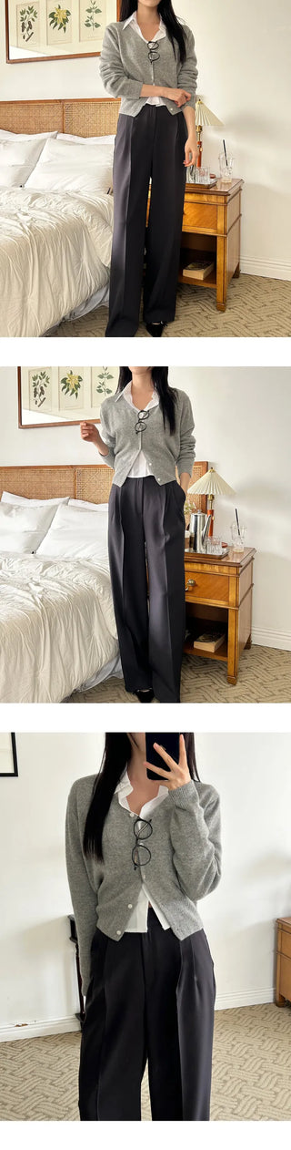 [Work Look] Jeff Wool Cardigan