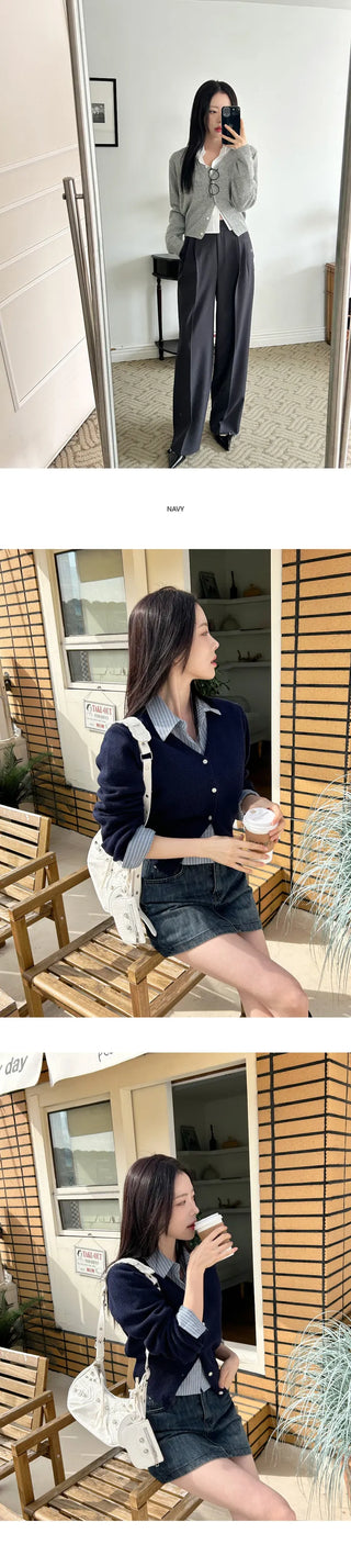 [Work Look] Jeff Wool Cardigan