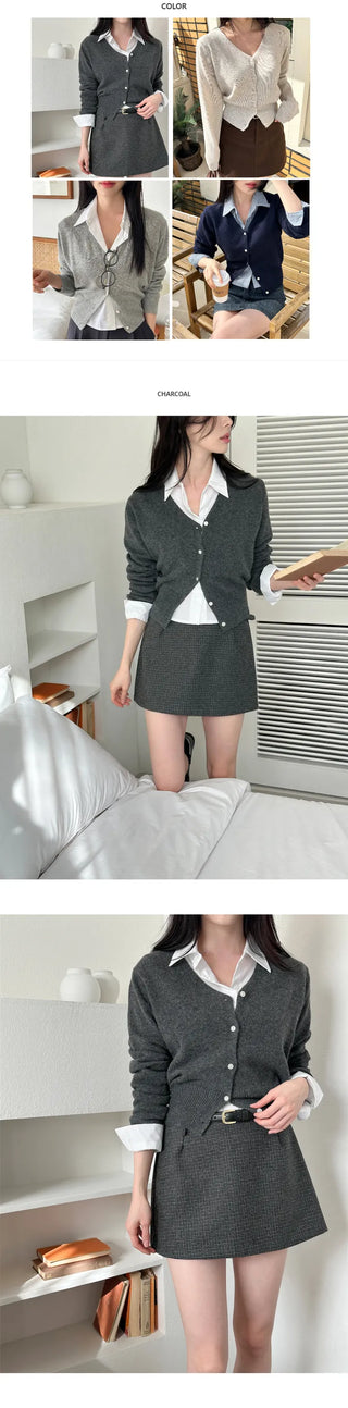 [Work Look] Jeff Wool Cardigan