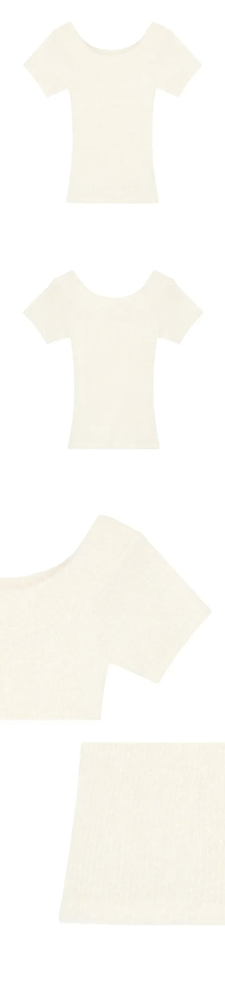 Muse short-sleeved knit