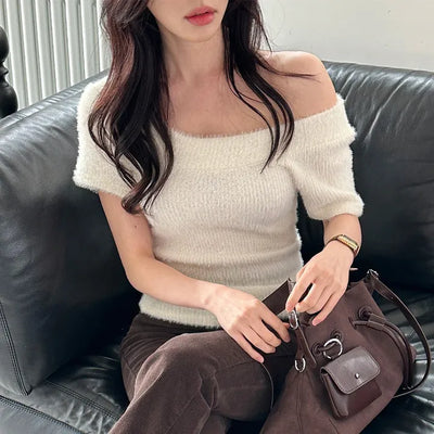 Muse short-sleeved knit
