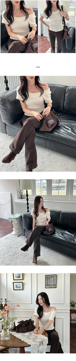 Muse short-sleeved knit