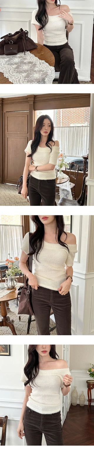 Muse short-sleeved knit