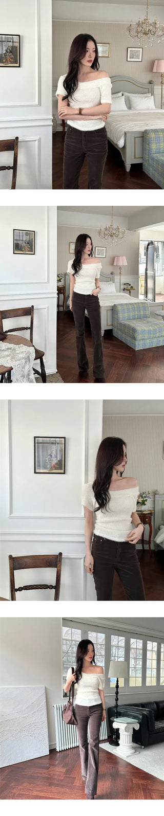 Muse short-sleeved knit