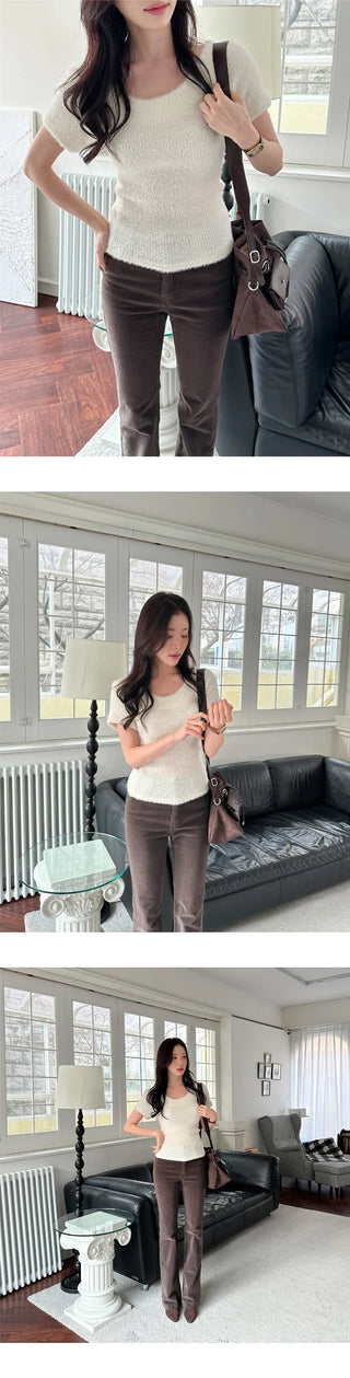 Muse short-sleeved knit