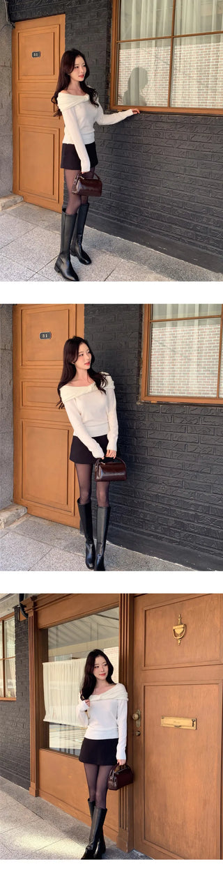 See-through illusion stockings