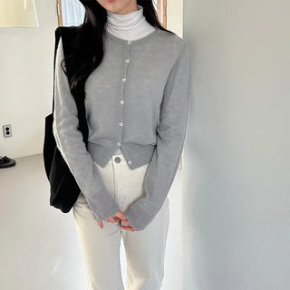[Date Look] Alpaca Mohair Cardigan