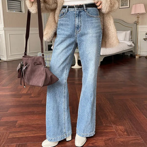 [Warmth] Fleece Regular-fitting Bootcut Pants