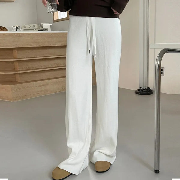 [Fat Cover] Cashmere Knit Pants