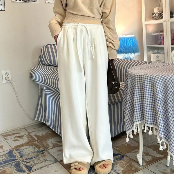 [Warmth] Fleece Wide Training Pants