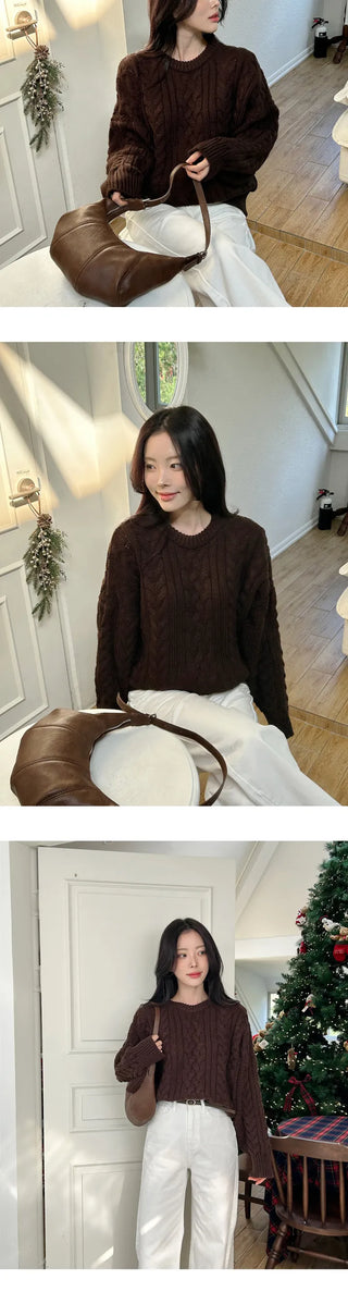 [Lovely] Cable Knit
