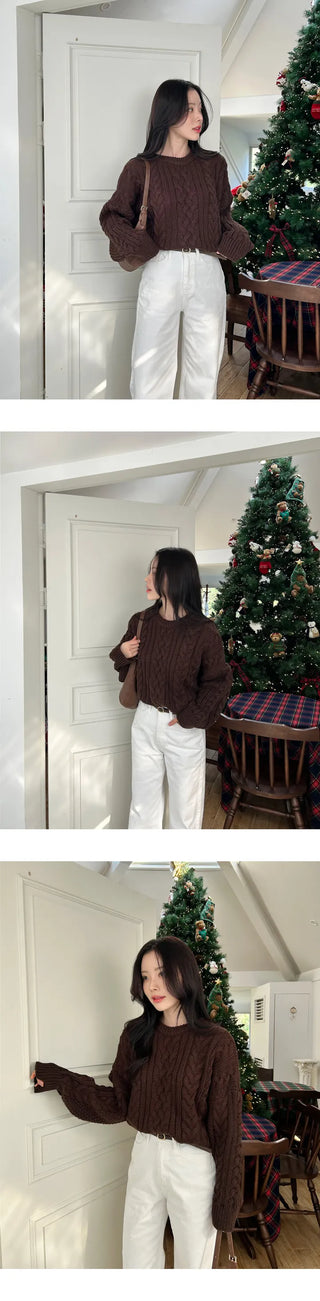 [Lovely] Cable Knit