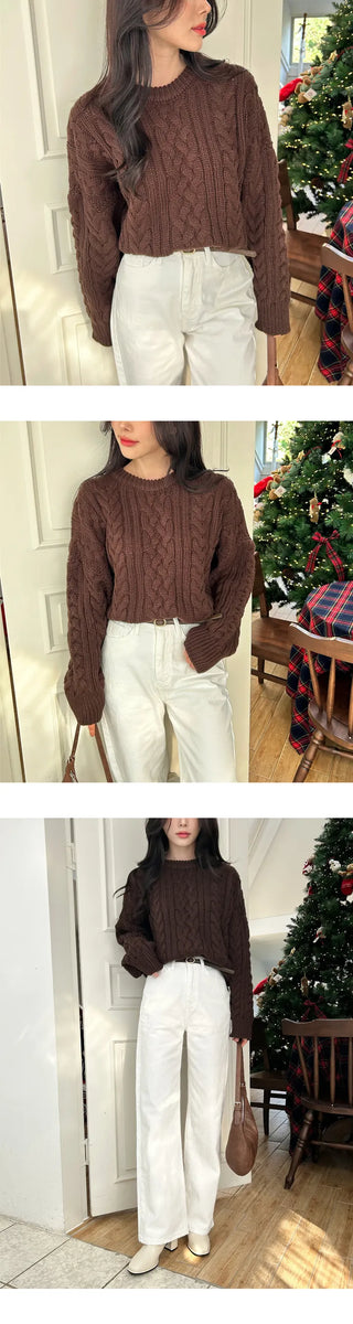 [Lovely] Cable Knit