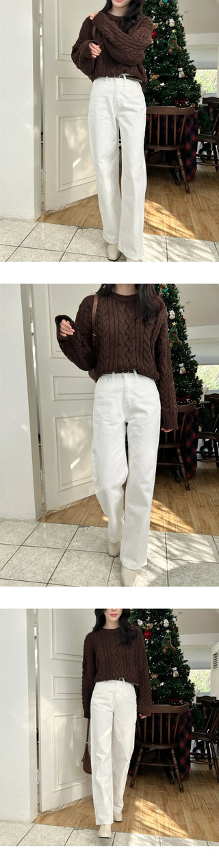 [Lovely] Cable Knit