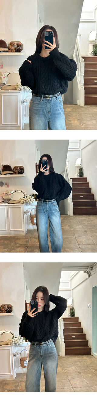 [Lovely] Cable Knit
