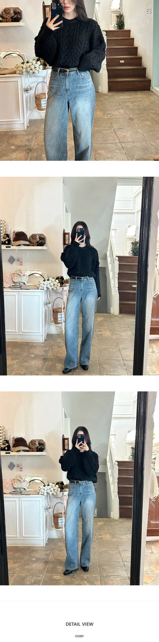 [Lovely] Cable Knit