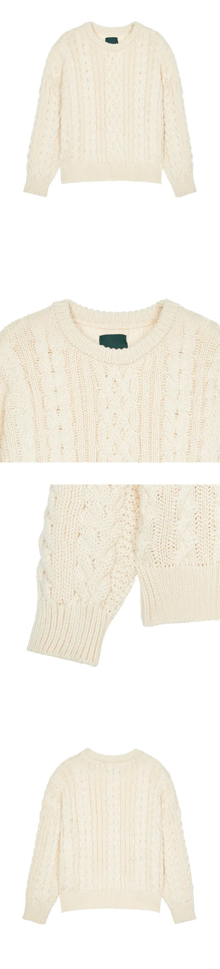 [Lovely] Cable Knit