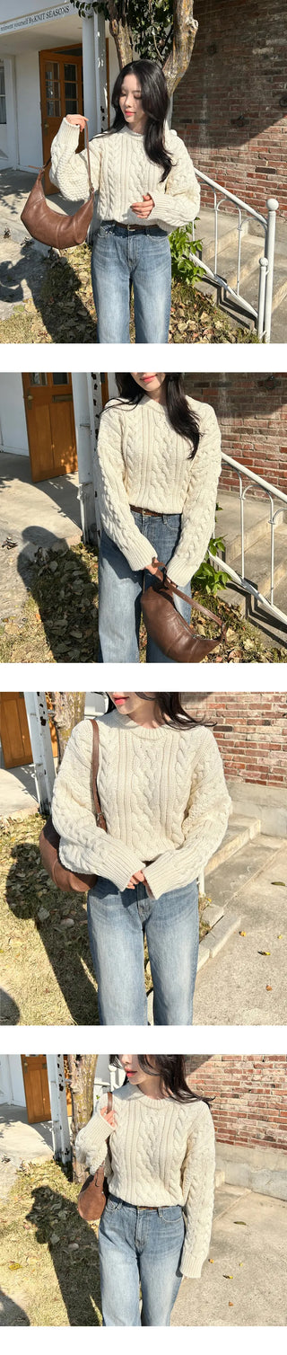 [Lovely] Cable Knit