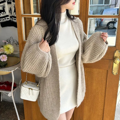 [Overfit] Balloon Loose Cardigan