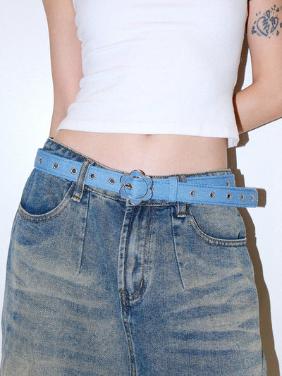 Simple Denim Belt