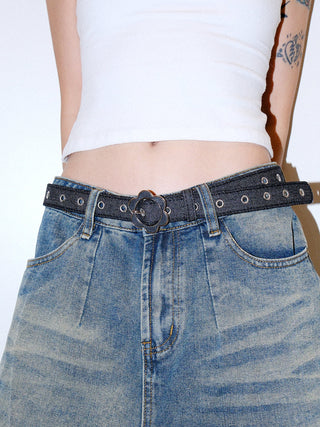 Simple Denim Belt