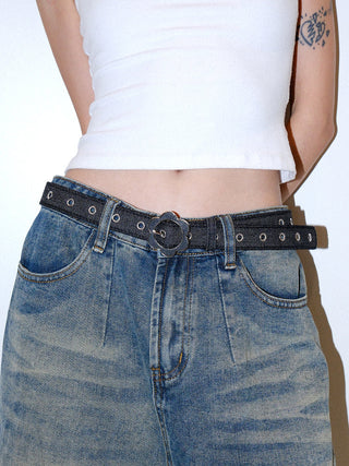 Simple Denim Belt