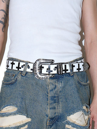 Cross Print Belt