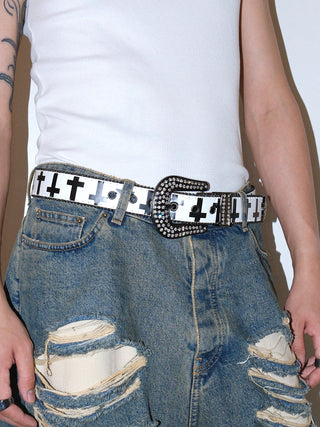 Cross Print Belt